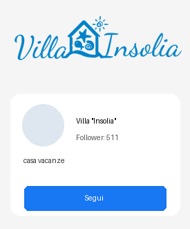 Facebook Villa Insolia